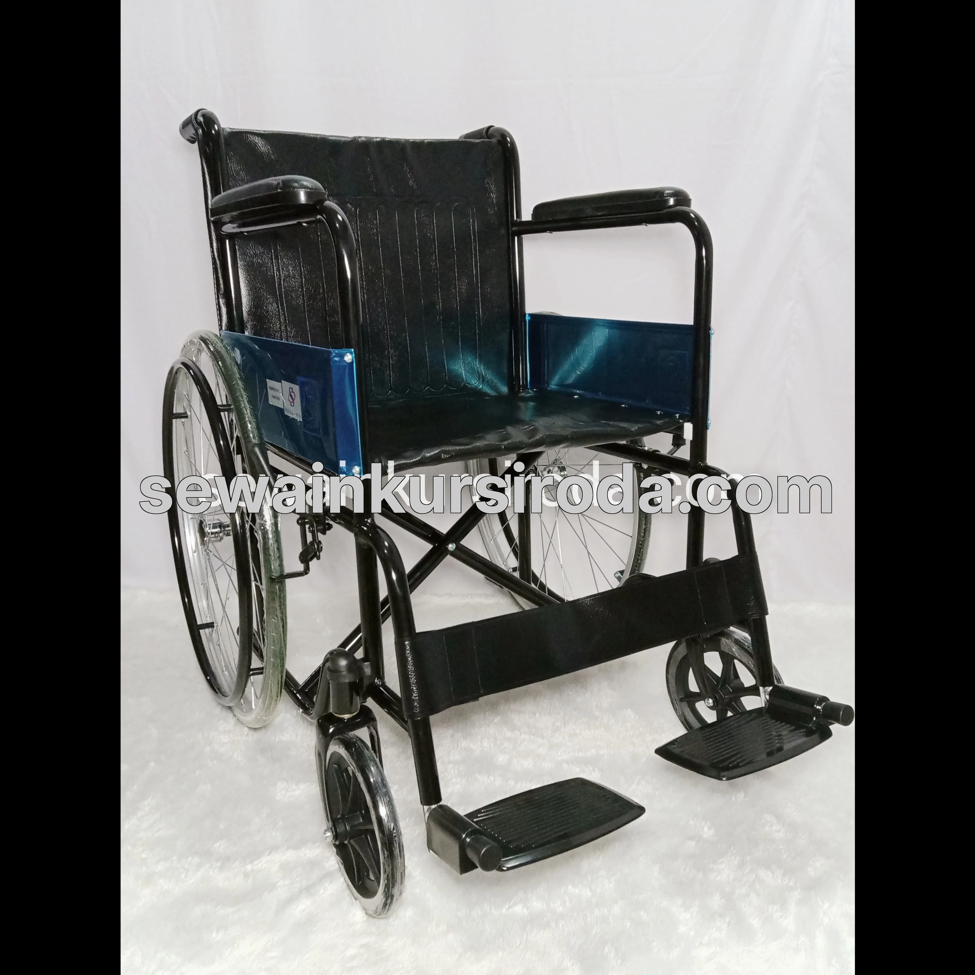 (BARU) Kursi Roda Sellaco Standar Ruji Black (ZRF-MF)