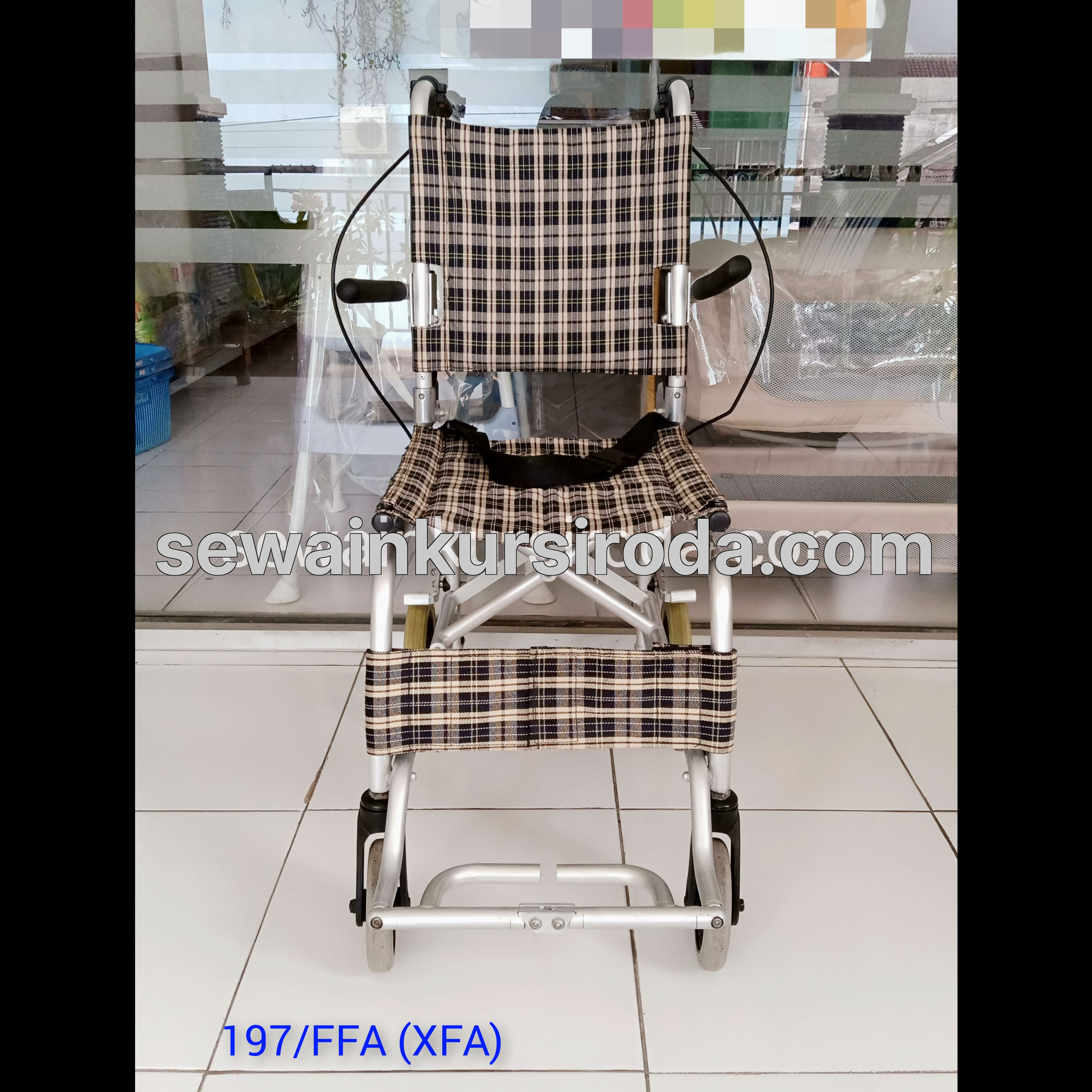 (SECOND) Kursi Roda Krisbow Travel Cabin Size (197/FFA)