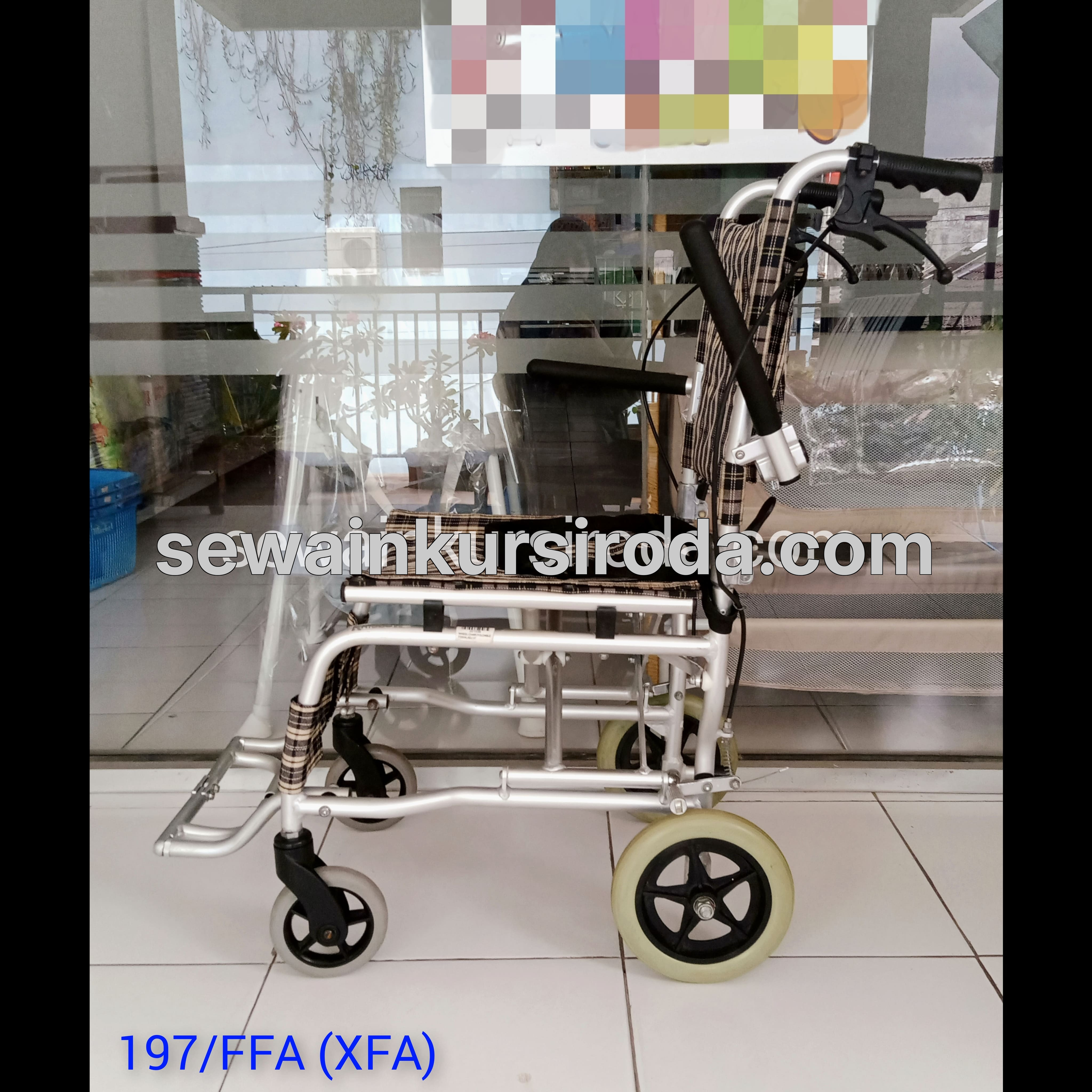 (SECOND) Kursi Roda Krisbow Travel Cabin Size (197/FFA)