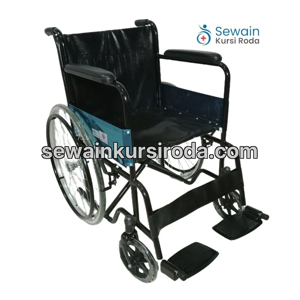 (BARU) Kursi Roda Sellaco Standar Ruji Black (ZRF-MF)