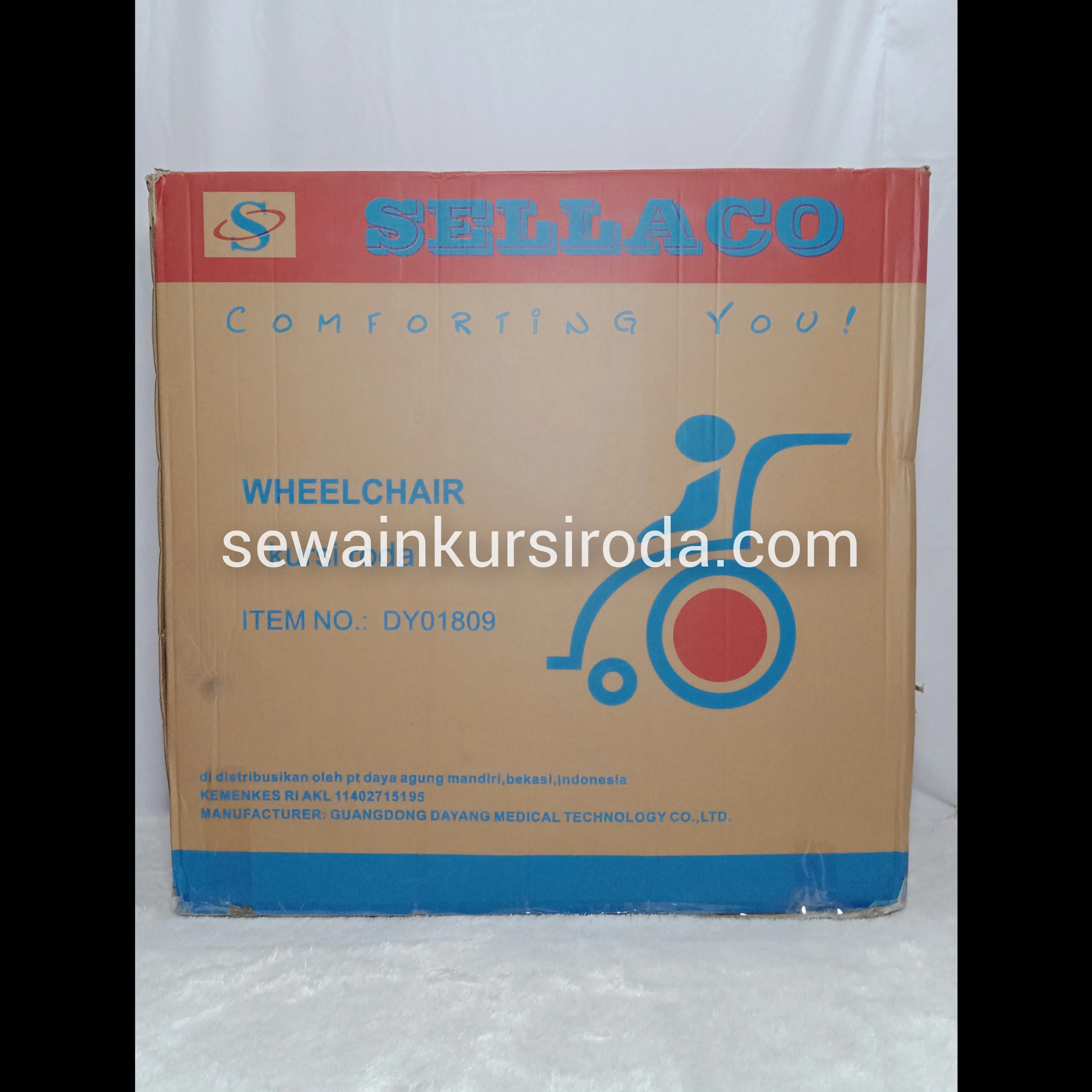 (BARU) KURSI RODA STANDAR RACING SELLACO (XZF)