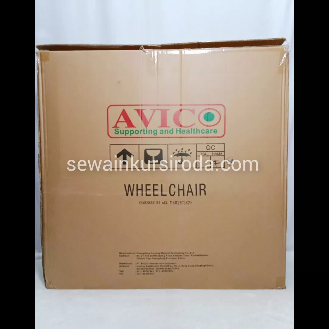 (BARU) KURSI RODA TRAVEL "ARJUNA" AVICO (PF)