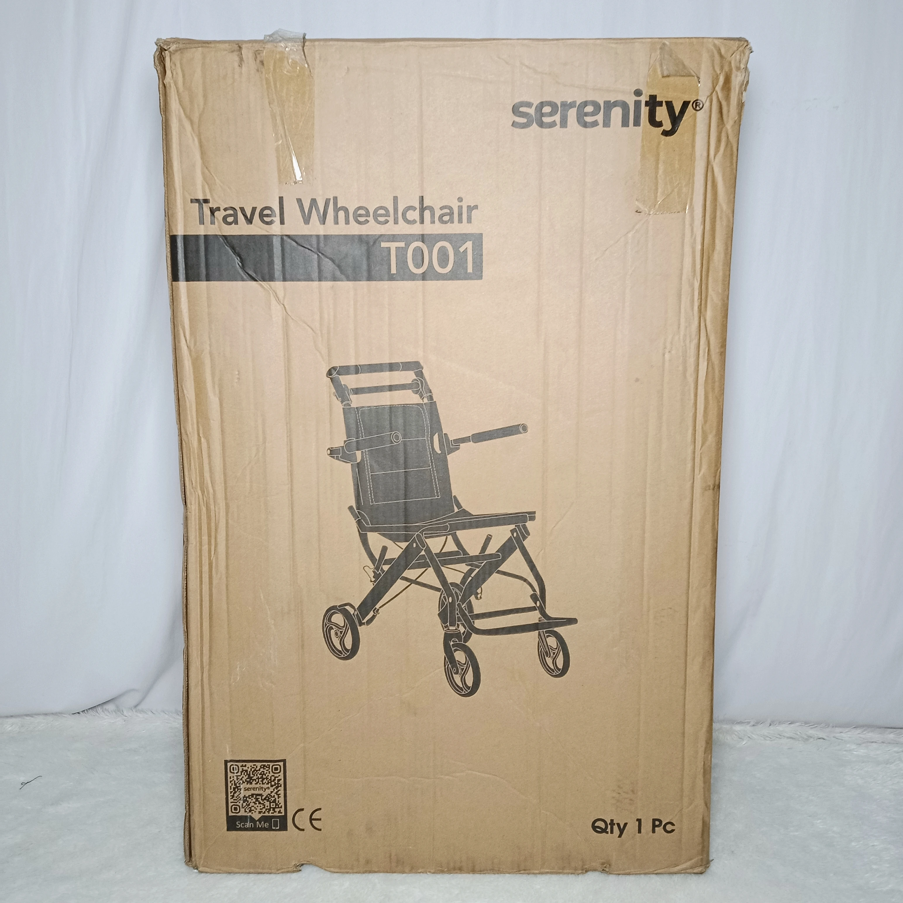 (BARU) KURSI RODA TRAVEL SERENITY (KA/VA)